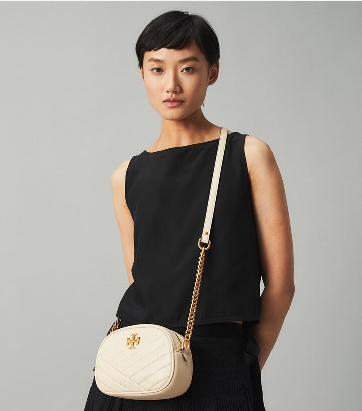 Kira Chevron Small Camera Bag