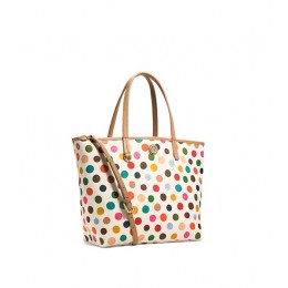 Tory Burch Kerrington Mini Square Tote Multi Dot