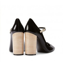 Tory Burch Faye Pump Black Dark Ivory