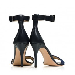 Tory Burch Classic Ankle Strap Sandal Tory Navy