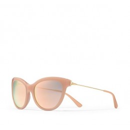 Tory Burch Metal-Temple Cat-Eye Sunglasses Ty Blush Gold