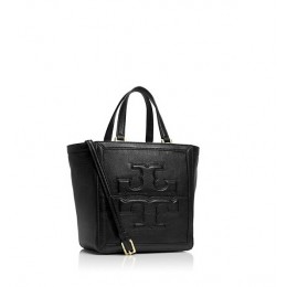 Tory Burch Jessica Mini Square Tote Black