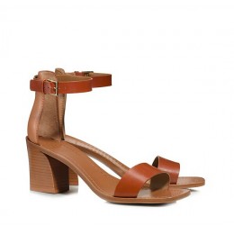 Tory Burch Lexington Sandal Rust Natural Blush
