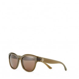 Tory Burch Mirror-T Square Cat-Eye Sunglasses Ty Cumin