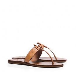 Tory Burch Moore Flat Thong Sandal Royal Tan