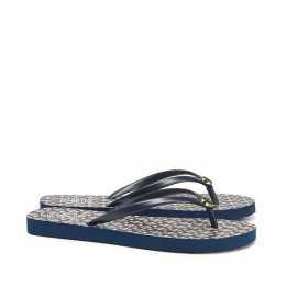 Tory Burch Thin Flip-Flop Tory Navy-Brent A