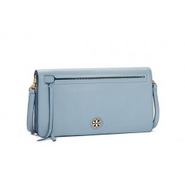 Tory Burch Brody Clutch Blue Cloud