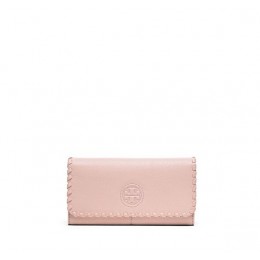 Tory Burch Marion Envelope Continental Wallet Light Oak