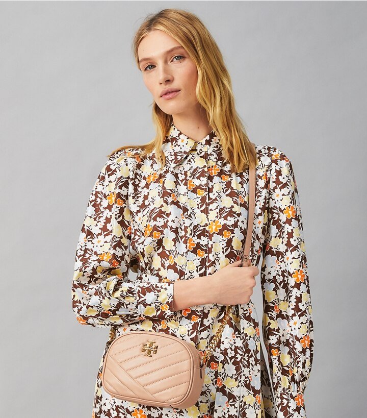 Kira Chevron Small Camera Bag