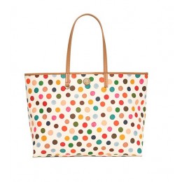 Tory Burch Kerrington Square Tote Multi Dot