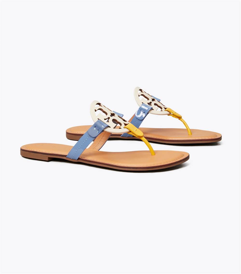 MILLER SANDAL, MIXED LEATHER