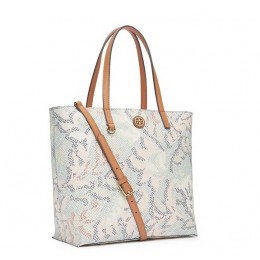 Tory Burch Kerrington Mini Square Tote Dahlia Combo B