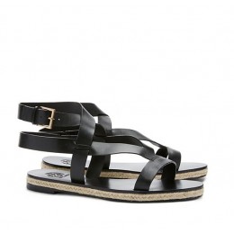 Tory Burch Marbella Flat Sandal Black