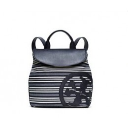 Tory Burch Beach Denim Backpack Denim Stripe