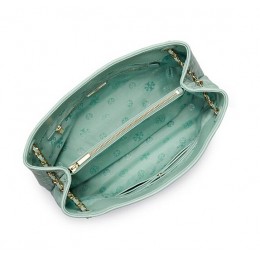 Tory Burch Marion Quilted Chain-Shoulder Slouchy Tote Northern Lights