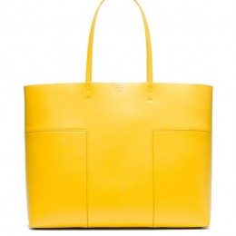 Tory Burch Block-T Large Tote Sunshine