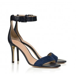 Tory Burch Classic Ankle Strap Sandal Tory Navy