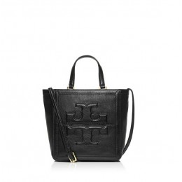 Tory Burch Jessica Mini Square Tote Black