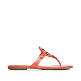 Tory Burch Miller Sandal Poppy Coral
