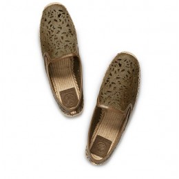 Tory Burch Clarisse Platform Espadrille New Olive