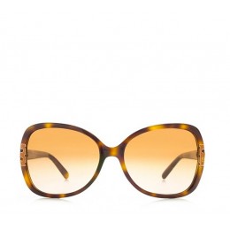 Tory Burch Oversized T-Hinge Sunglasses Ty  Bronzetortois