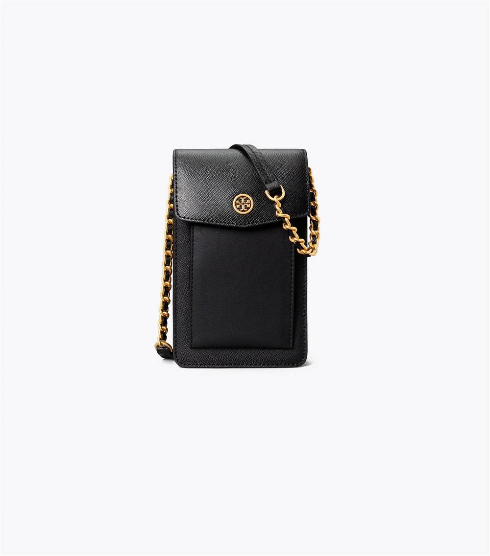 ROBINSON MIXED-MATERIALS PHONE CROSSBODY