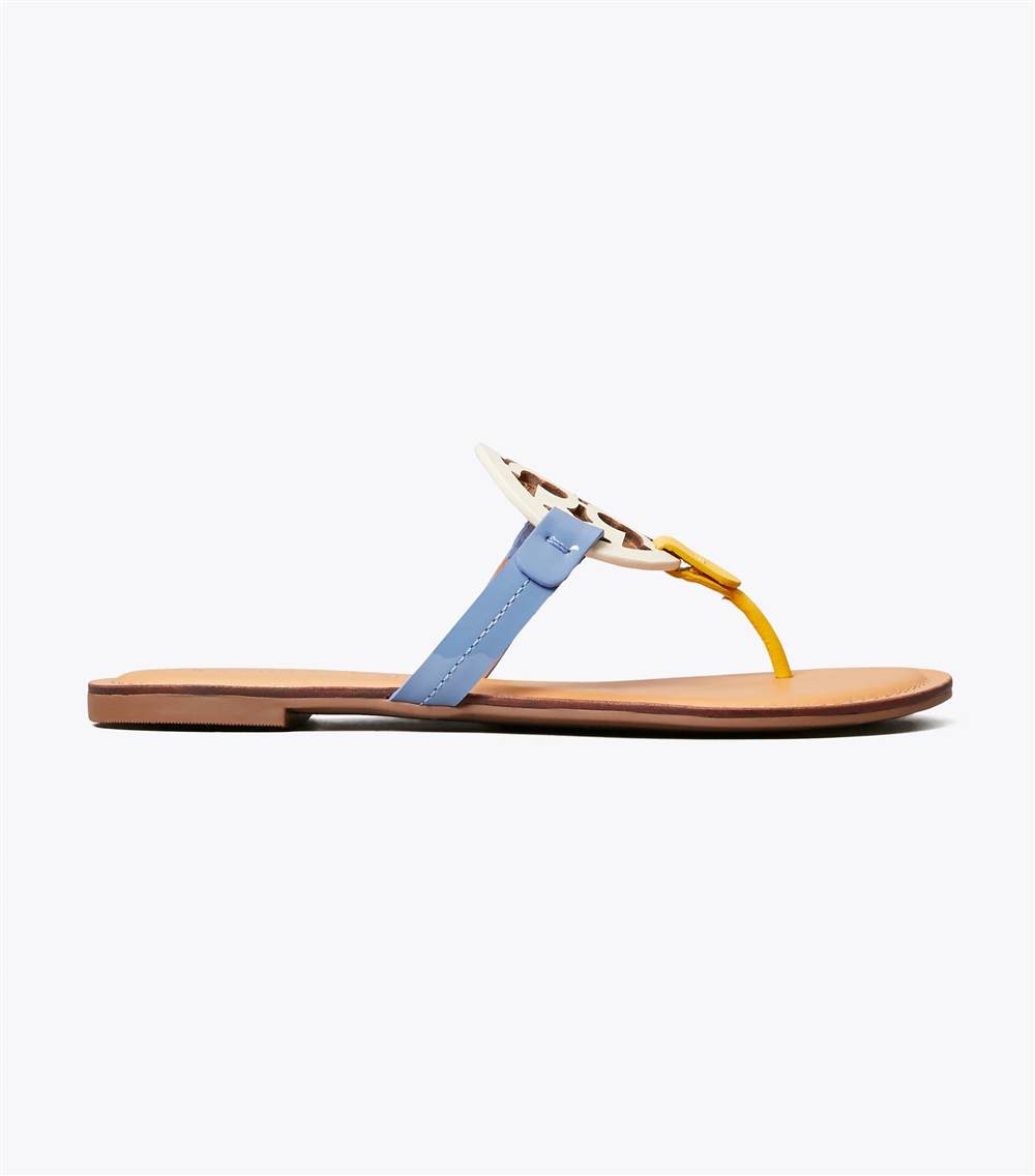 MILLER SANDAL, MIXED LEATHER