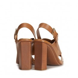 Tory Burch Bleecker Slingback Sandal Natural Bark Natural Bark