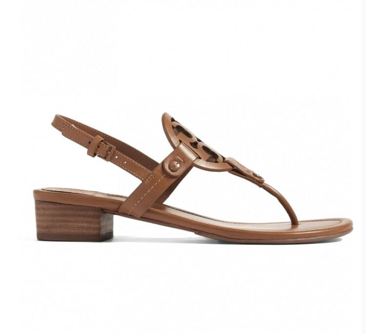 Tory Burch Miller Mid-Heel Sandals