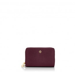 Tory Burch York Multi-Task Smartphone Wristlet Dark Plum
