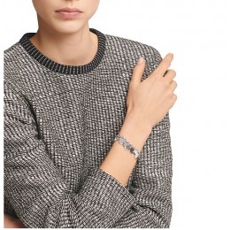 Tory Burch Logo Charm Bracelet Tory Silver