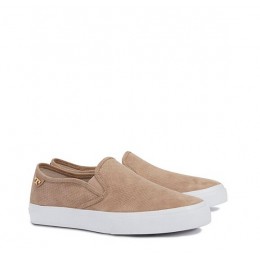 Tory Burch Lennon Slip-On Sneaker Taupe