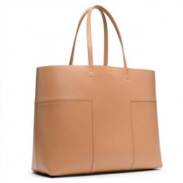 Tory Burch Block-T Large Tote Vachetta