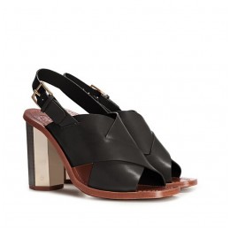 Tory Burch Bleecker Slingback Sandal Black