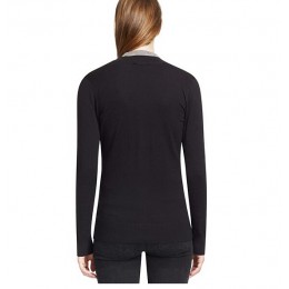 Tory Burch Simone Cotton Cardigan Black