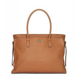 Tory Burch Brody Large Tote Bark