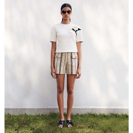 Tory Burch Oversized Cat-Eye Sunglasses Ty Milky Chestnut