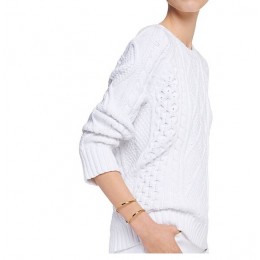 Tory Burch Metal Cuff Aged Gold