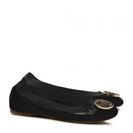Tory Burch Caroline Ballet Flat Black