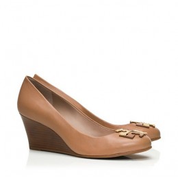 Tory Burch Lowell Wedge Natural Blush