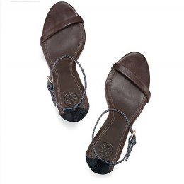 Tory Burch Color-Cube Wedge Sandal Coconut Tory Navy