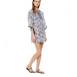 Tory Burch Two-Band Jelly Slide Tory Navy