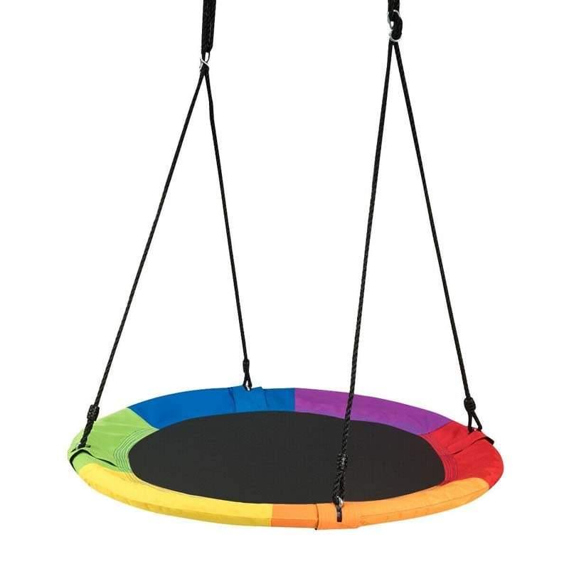 40 Inch Saucer Tree Swing Outdoor Play for Kids