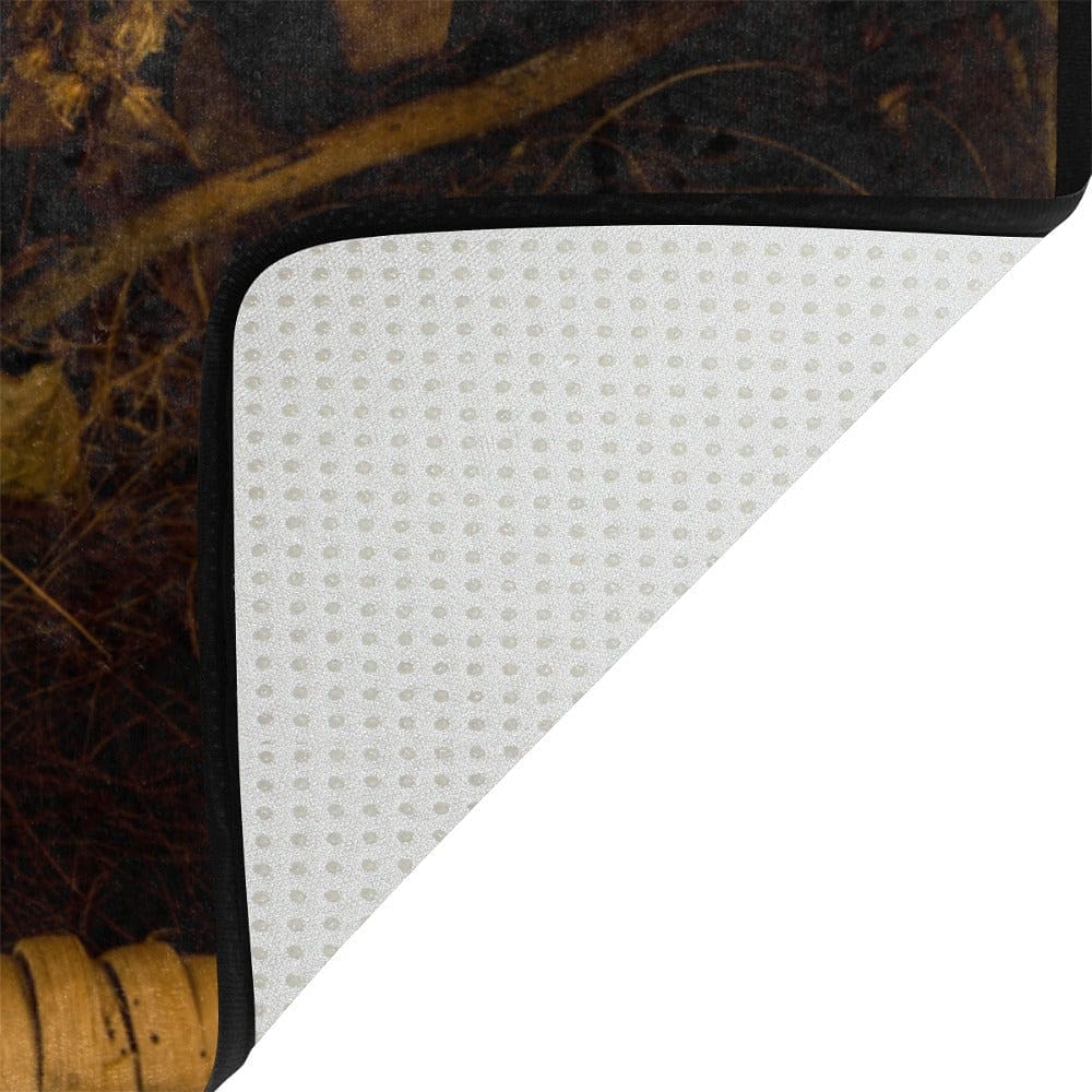 Skull Pattern Anti-Slip Bathroom Floor Mat Rug