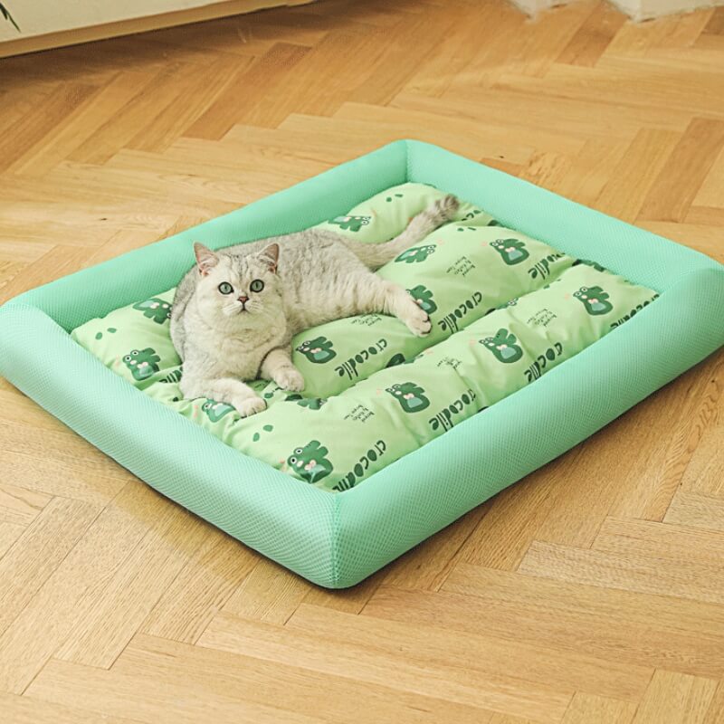 Square Refreshing Cozy Dog & Cat Bed