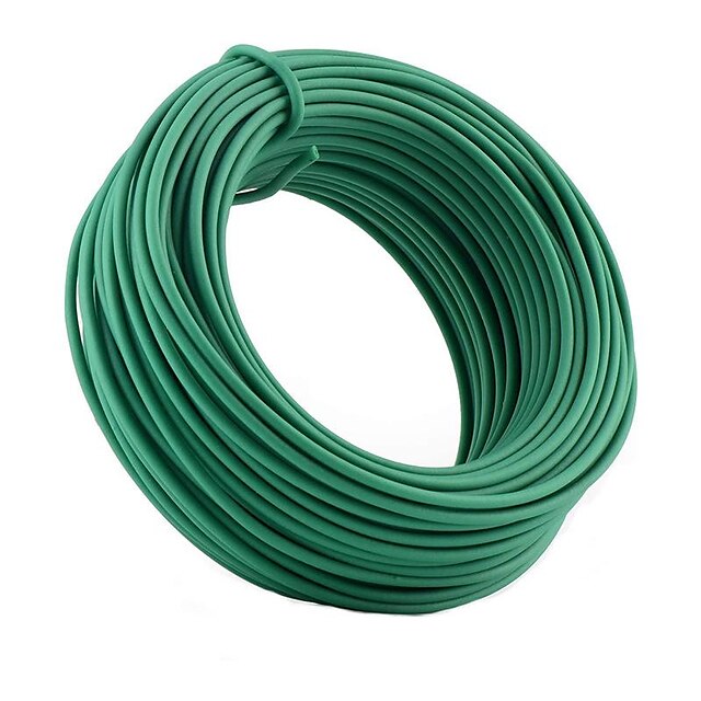 Plant Ties Garden Tree Tie Green Soft Plant Twine Soft Stretchy Garden Twine Environmentally Smart Tree Ties Flexible Bendy Garden Support Wire
