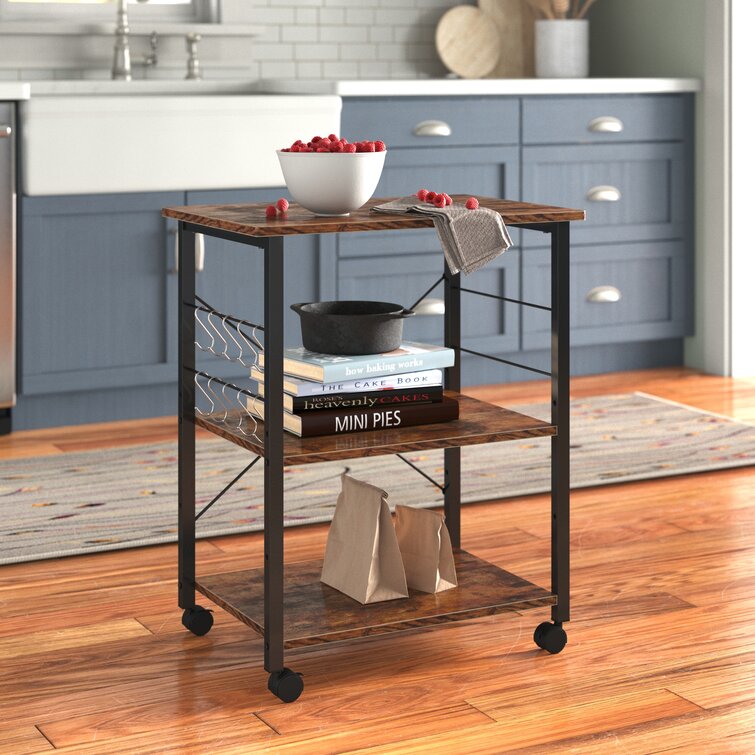Algona Wood Kitchen Cart
