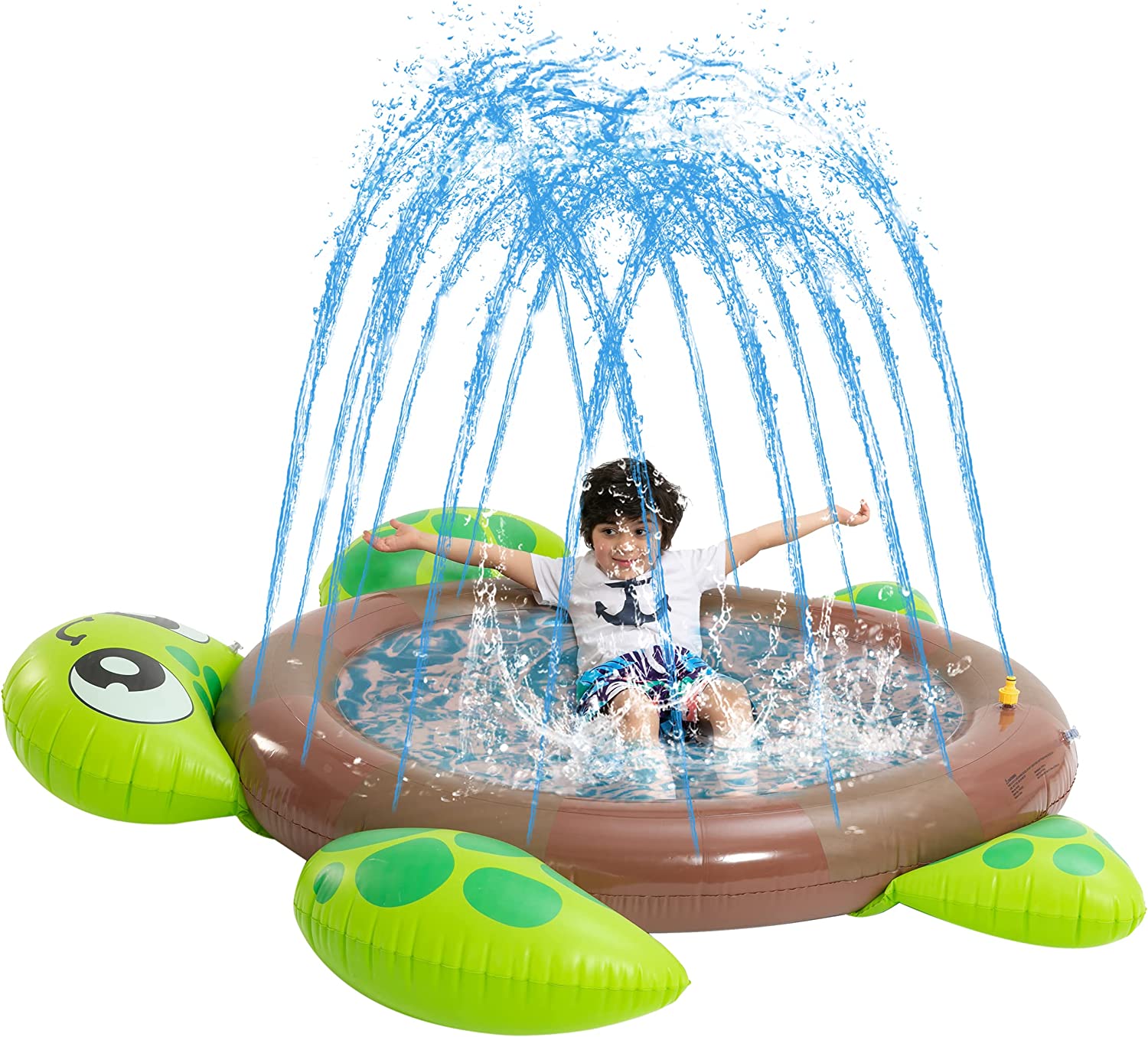 Clearance - Turtle Sprinkler Kiddie Pool