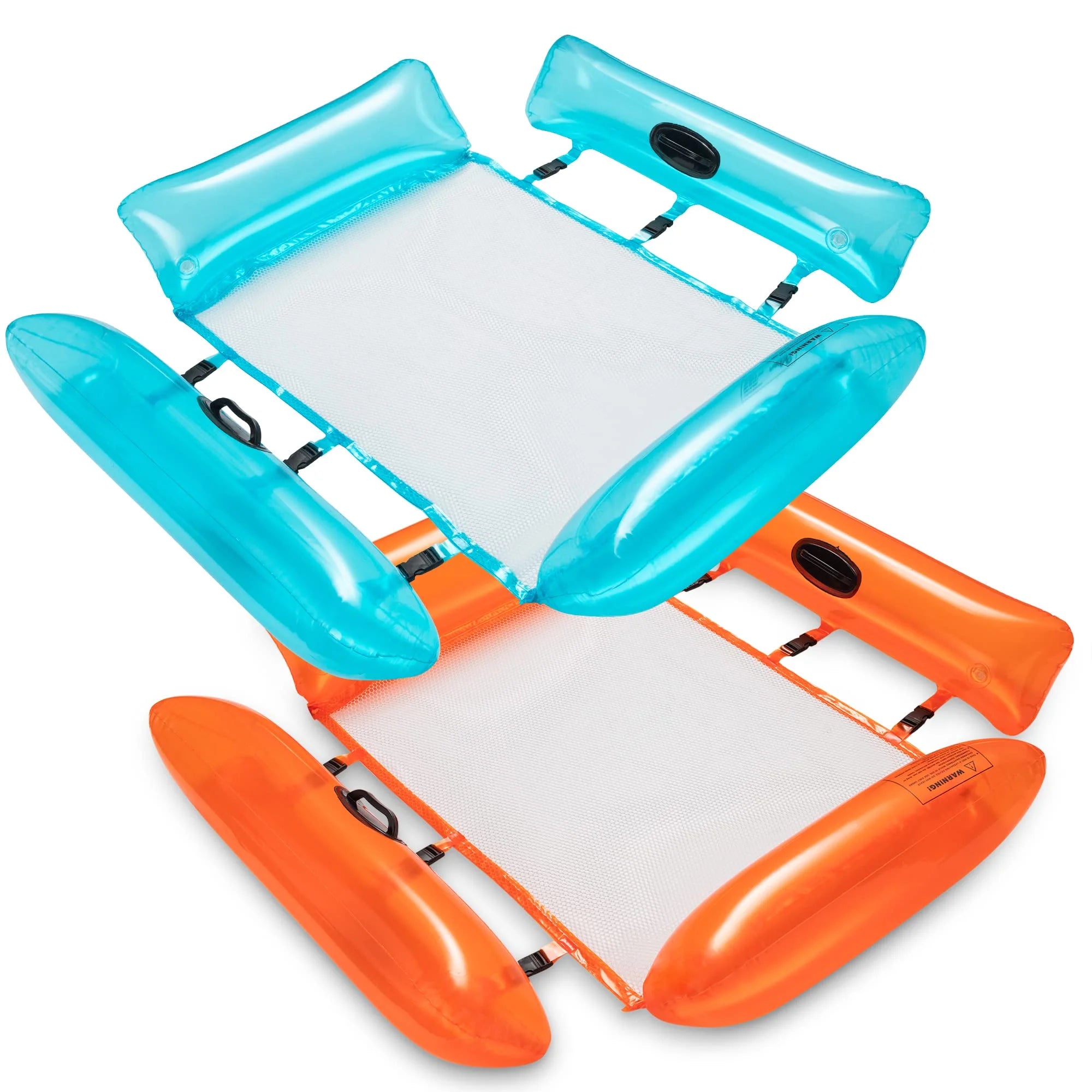 Clearance - Pool Floats Hammock with Side Arms, 2 Pack