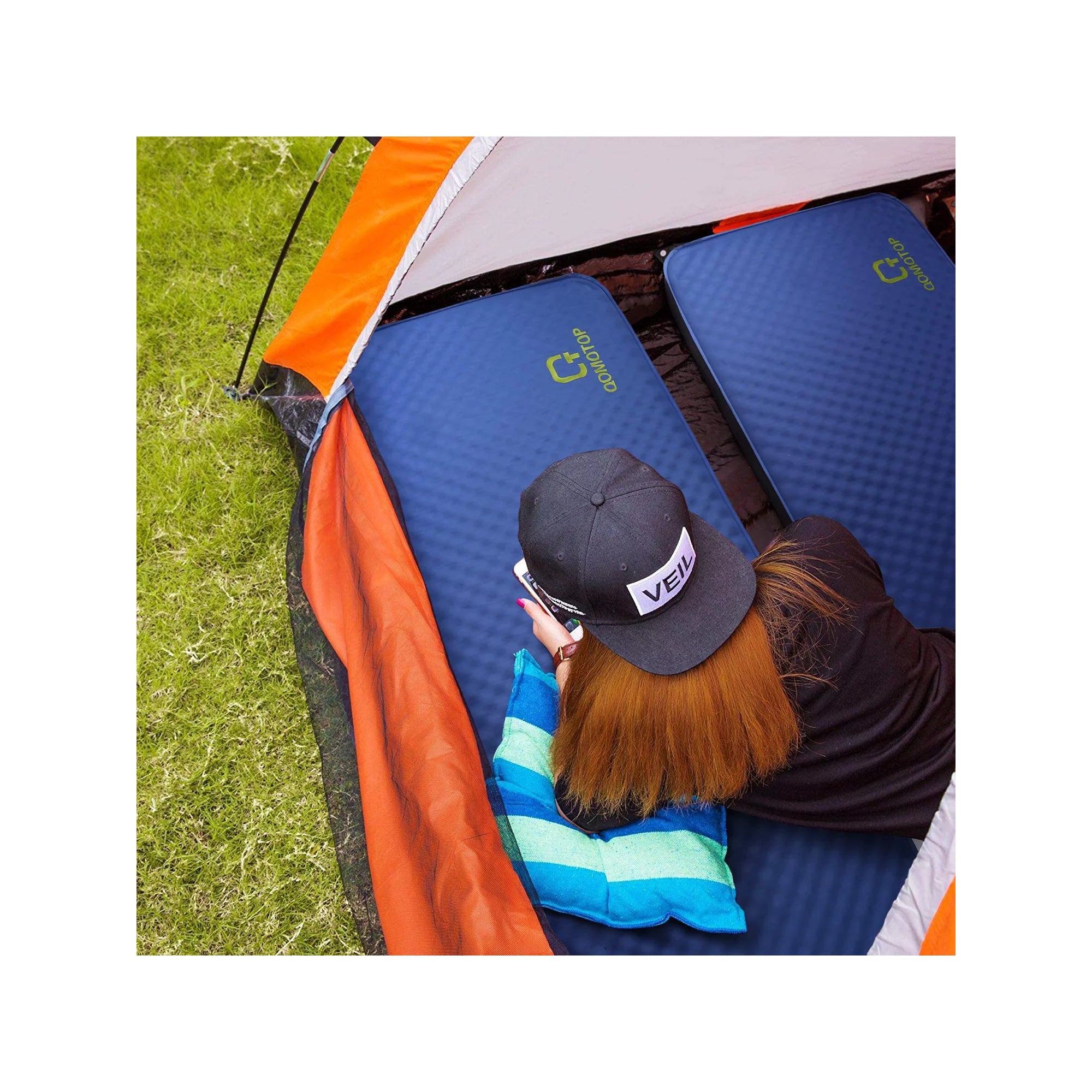 80¡±¡Á28¡± Self-Inflating Sleeping Pad QTSID1